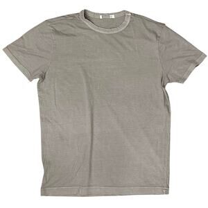Buck Mason Olive Gray Short Sleeve Crewneck Tee